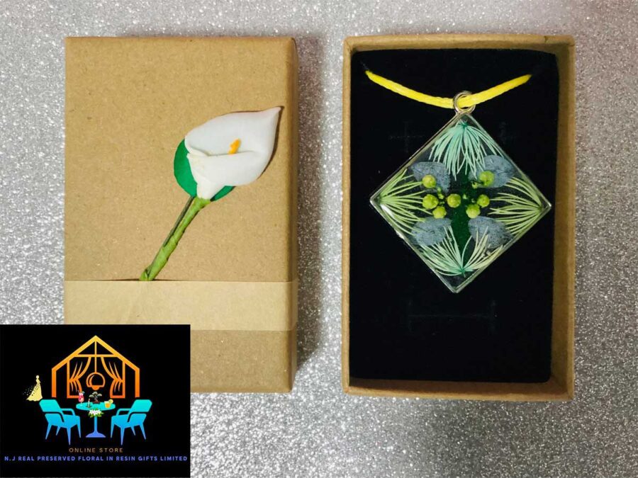 Cool Breeze Floral Pendant